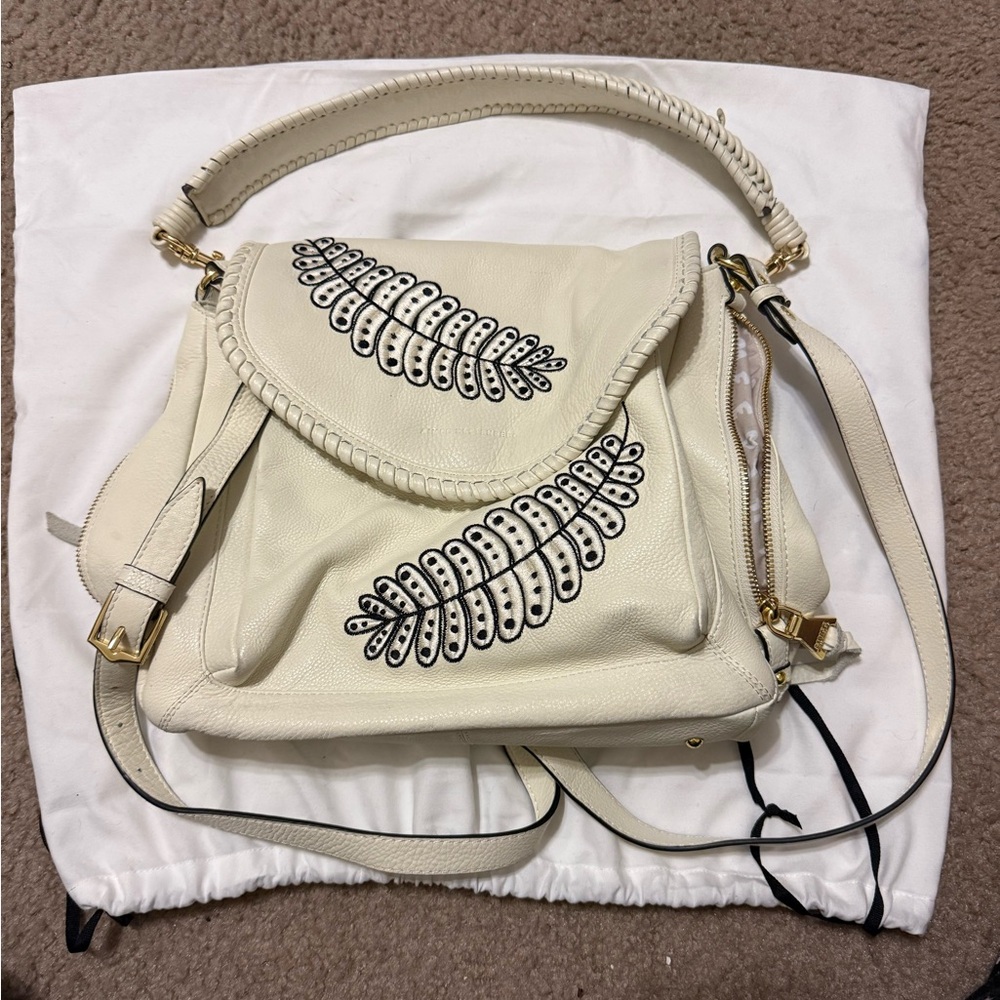 Aimee Kestenberg All For Love Convertible Shoulder
Vanilla Leaf Embroidery